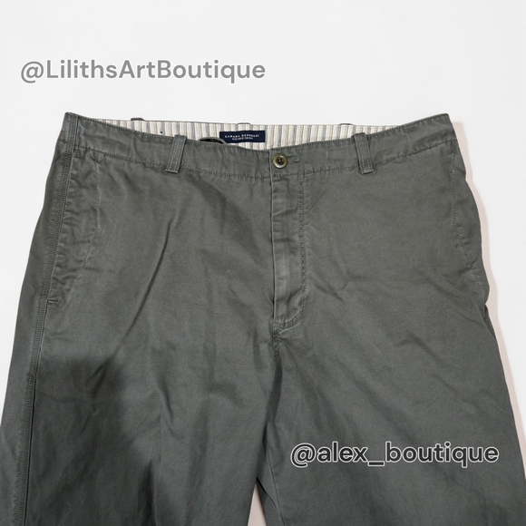 Banana Republic Vintage Mens Chino Straight Cotton Pants 36x32 (D032) - Picture 2 of 10